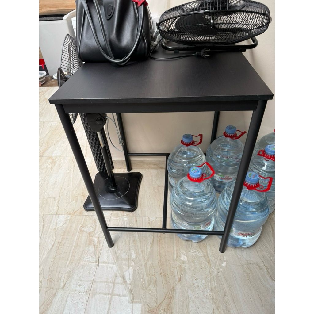 Meja SANDSBREG IKEA dan kursi STIG IKEA (jual paket)