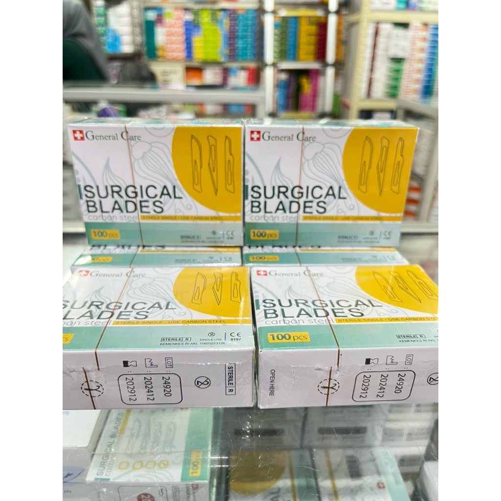 Bisturi Surgical Blades UK 15 General Care / isi 100 pcs