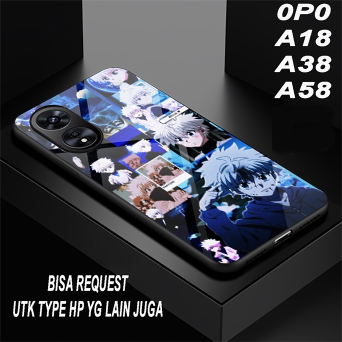 Case HP OPPO A18 A38 caesars33 Motif [ kilua ] Case Hp Glossy Casing Hardcase Softcase Bisa cod