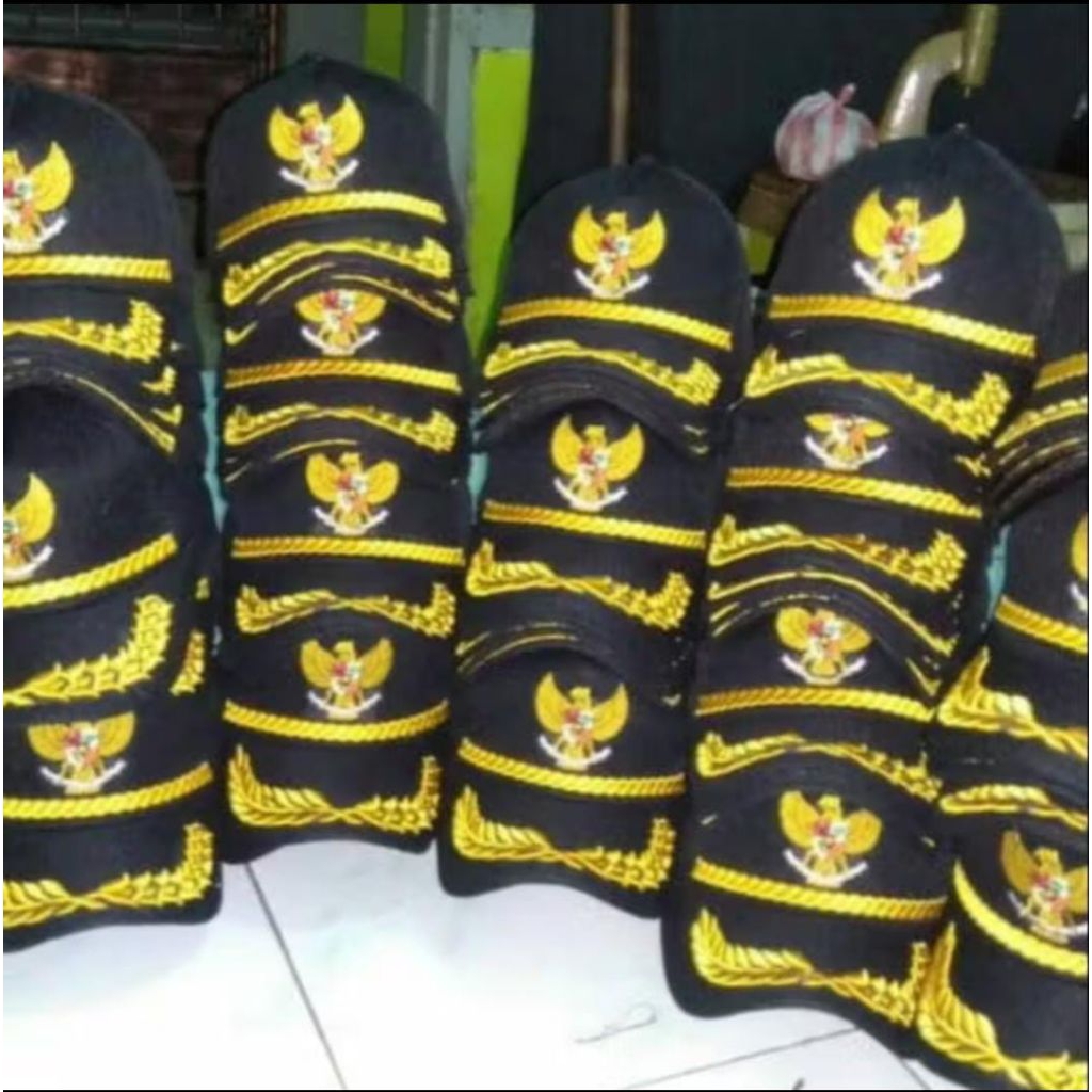 Topi Jaring GARUDA (hitam)
