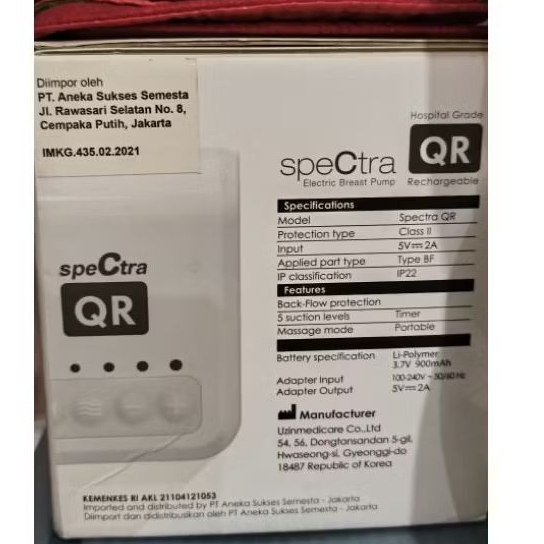 preloved spectra pompa asi