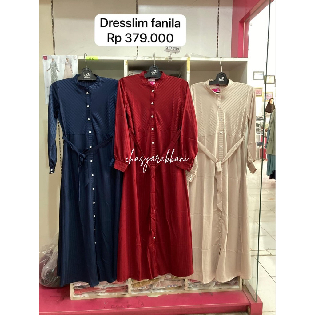 Rabbani - Gamis Wanita Dresslim Fanila Rabbani Ori