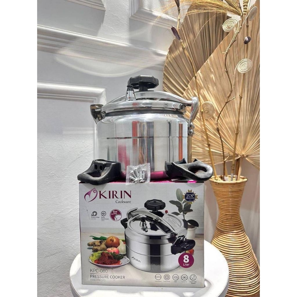Kirin Pressure cooker (KPC 080) panci presto 8Liter
