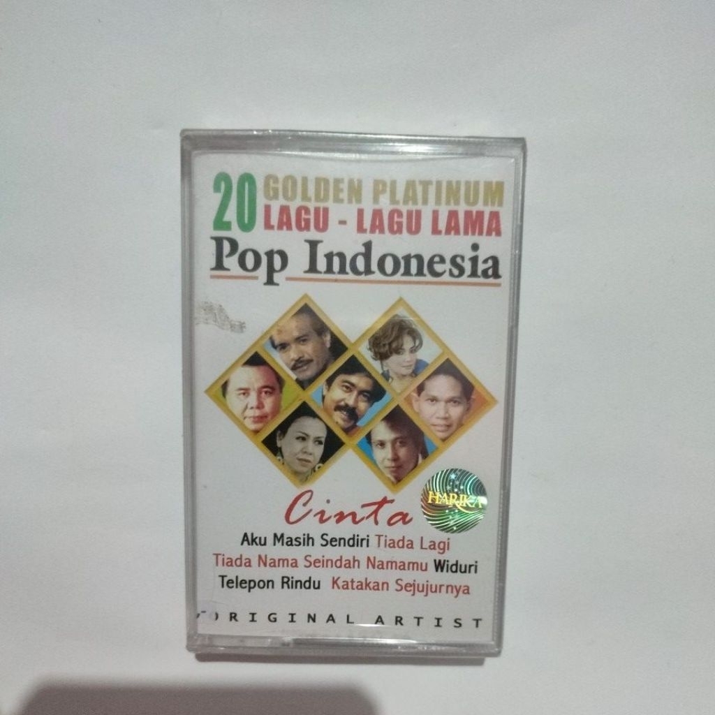 KASET 20 GOLDEN PLATINUM POP INDONESIA PANCE BROERY OBBIE TOMMY RATIH