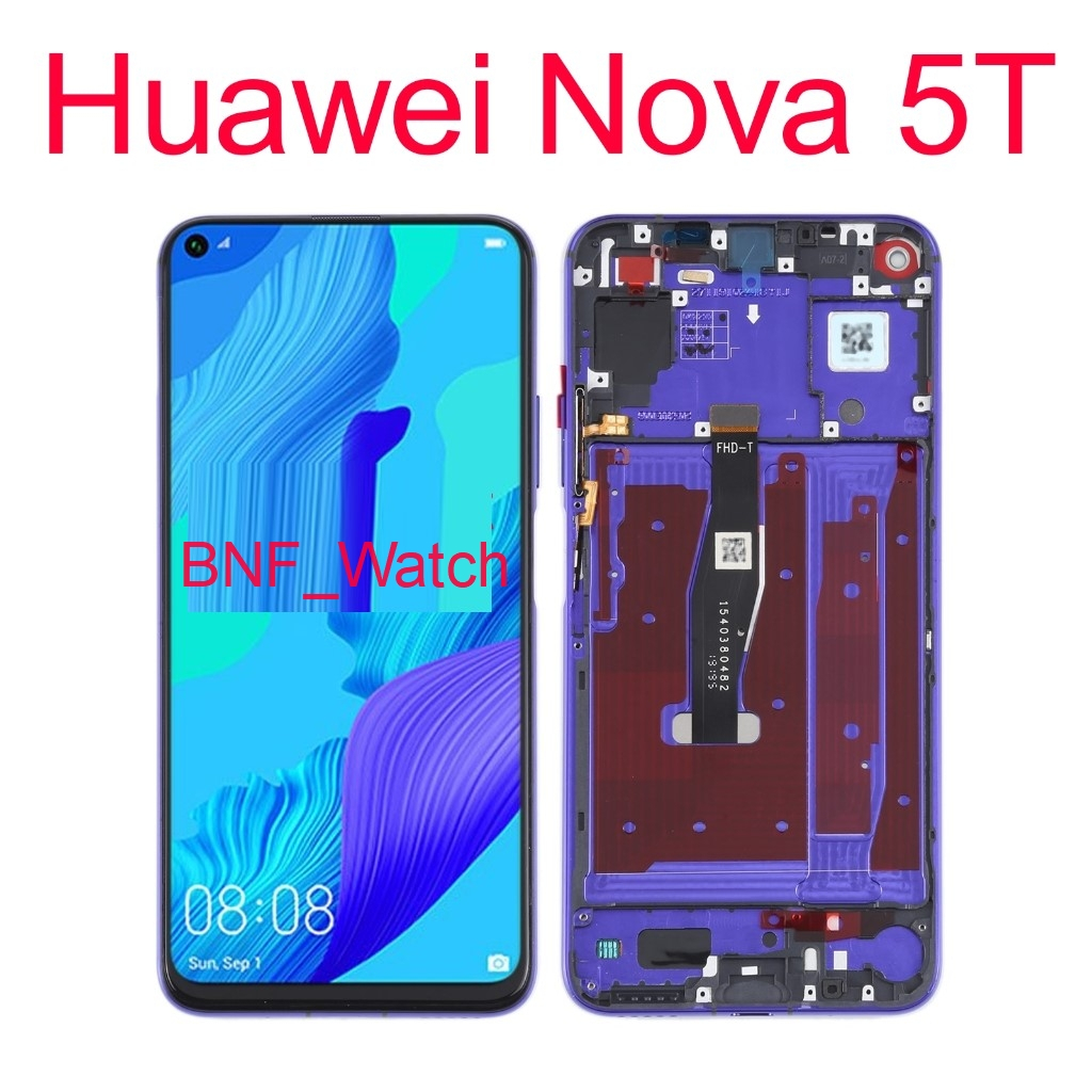 Original LCD plus TouchScreen plus Frame Huawei Nova 5T