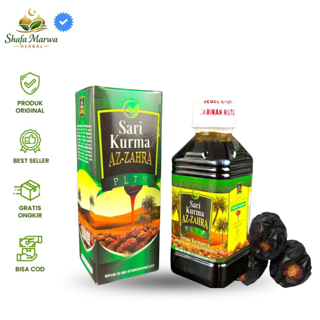 Sari Kurma AZ Zahra | Sari Kurma Kurma Menaikan Trombosit