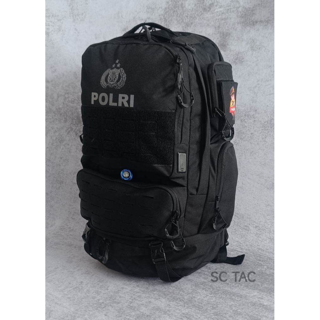 Tas Jatah Tactical PRESISI POLRI/Ransel PRESISI POLISI 2023