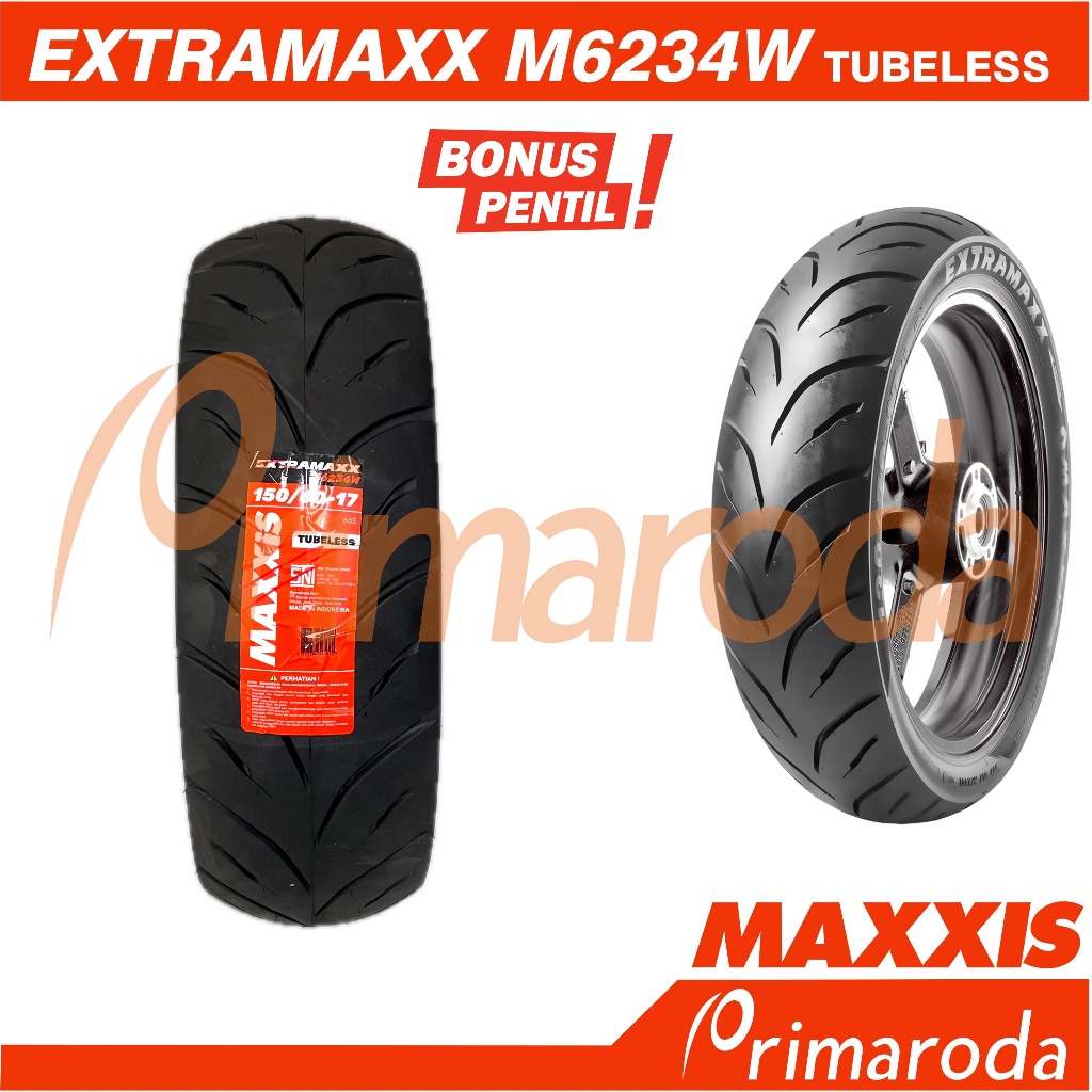 Ban motor MAXXIS Extramaxx 150/60 Ring 17 Tubeless 150/60-17