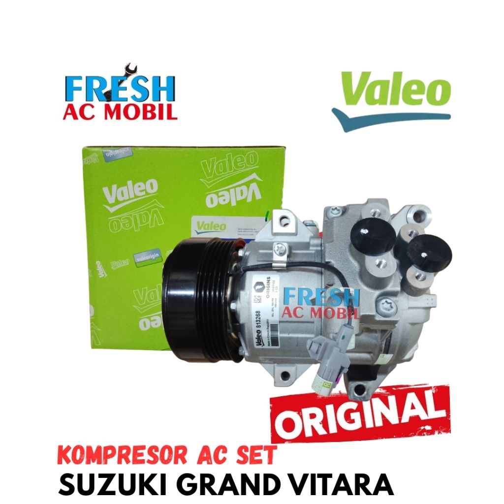 Kompresor AC Suzuki Grand Vitara 2.000 CC Original Valeo Compresor AC Suzuki Grand Vitara Original V