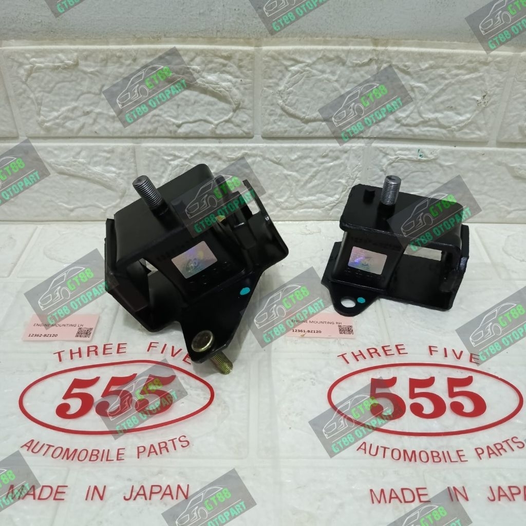 ENGINE MOUNTING DUDUKAN MESIN DAIHATSU GRANDMAX,LUXIO 1SET KANAN (RH) KIRI (LH) ORI 555 JAPAN