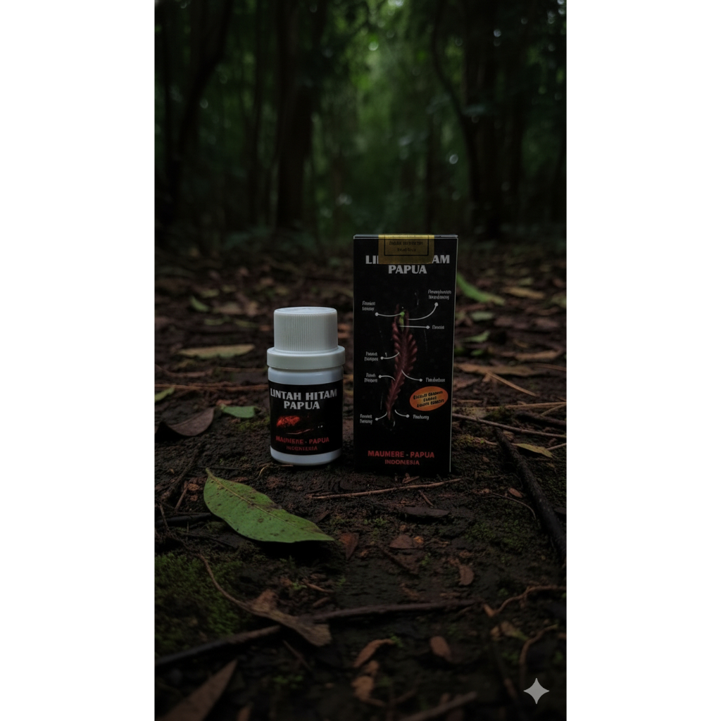 Minyak Pijat Linta Hitam Papua Alami OriginalKEMASAN 60ML LINTAH HITAM PAPUA SEGEL 3 60 ml