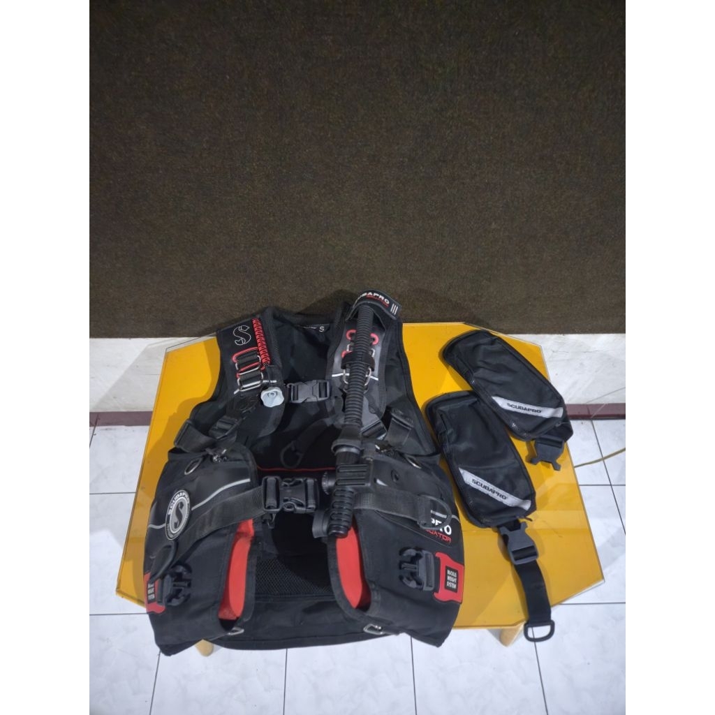 Bcd scubapro Equator size S scuba diving selam underwater
