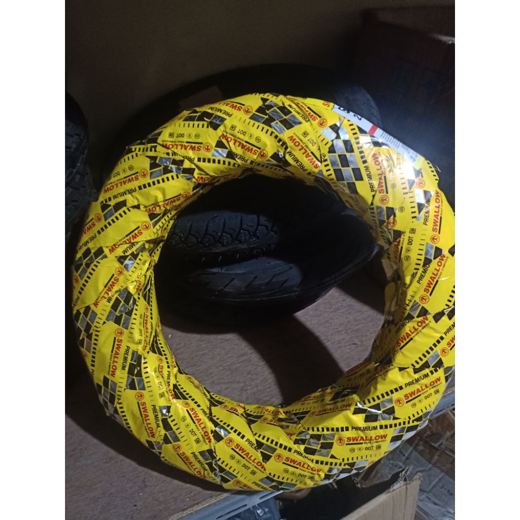 BAN LUAR SEPEDA LISTRIK SWALLOW UK.14x250 TUBELESS