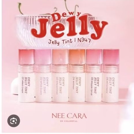 NEW NEE CARA DEW JELLY TINT LIP TINT BKK