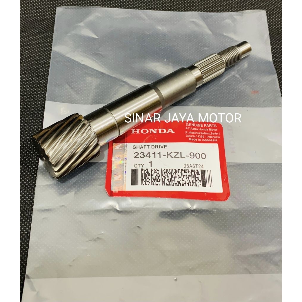 As Pully KZL Gear Transmisi Depan Face Drive V-belt Beat fi CBS K25 2012-2014 Beat fi K25 2012-2014 