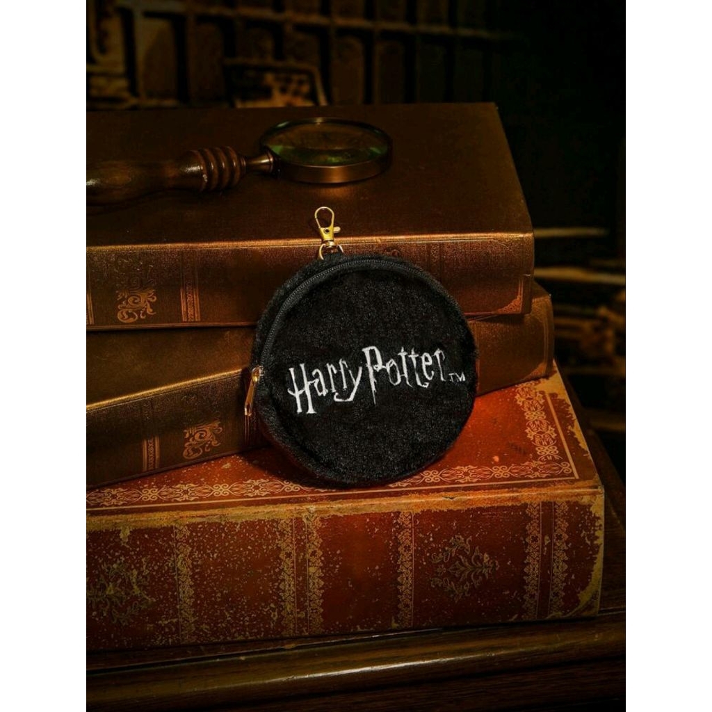 HARRY POTTER X SHEIN Women's Fashion Letter & College Badge Pattern Clutch Bag