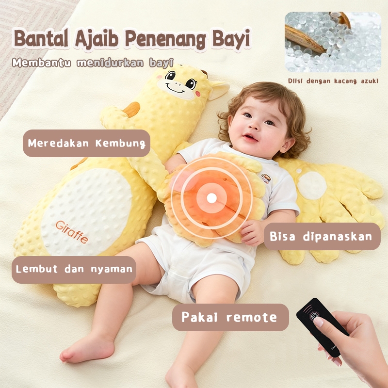 Teman Tidur Cerdas untuk Bayi - Penepukan Lembut Terus Menerus, Dikendalikan Jarak Jauh, Bahan Super