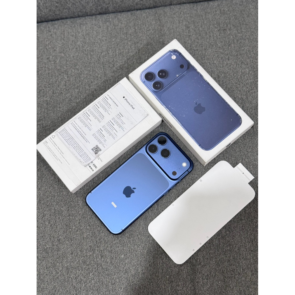 iPhone 17 Pro Max 256GB Ex Resmi iBox | Battery 100% | CC 47 | Garansi iBox Aktif