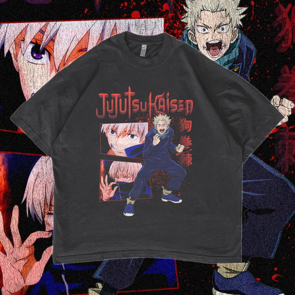 Toge InumakI Jujutsu Kaisen Oversized T-shirt Anime #15
