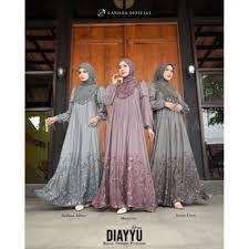 Latisza Gamis Diayyu Bahan Rayon Twillight