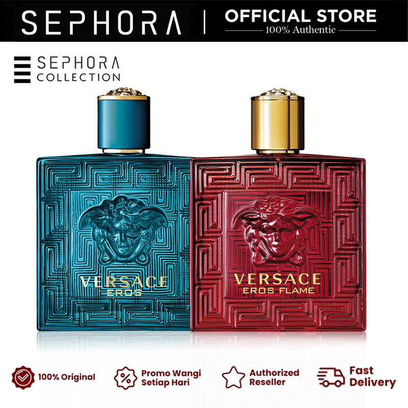 Versace Eros Flame EDP 100ML / Versace Eros EDT 100ML