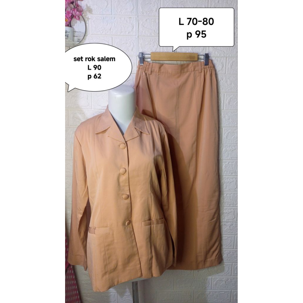 DHV preloved set blazer