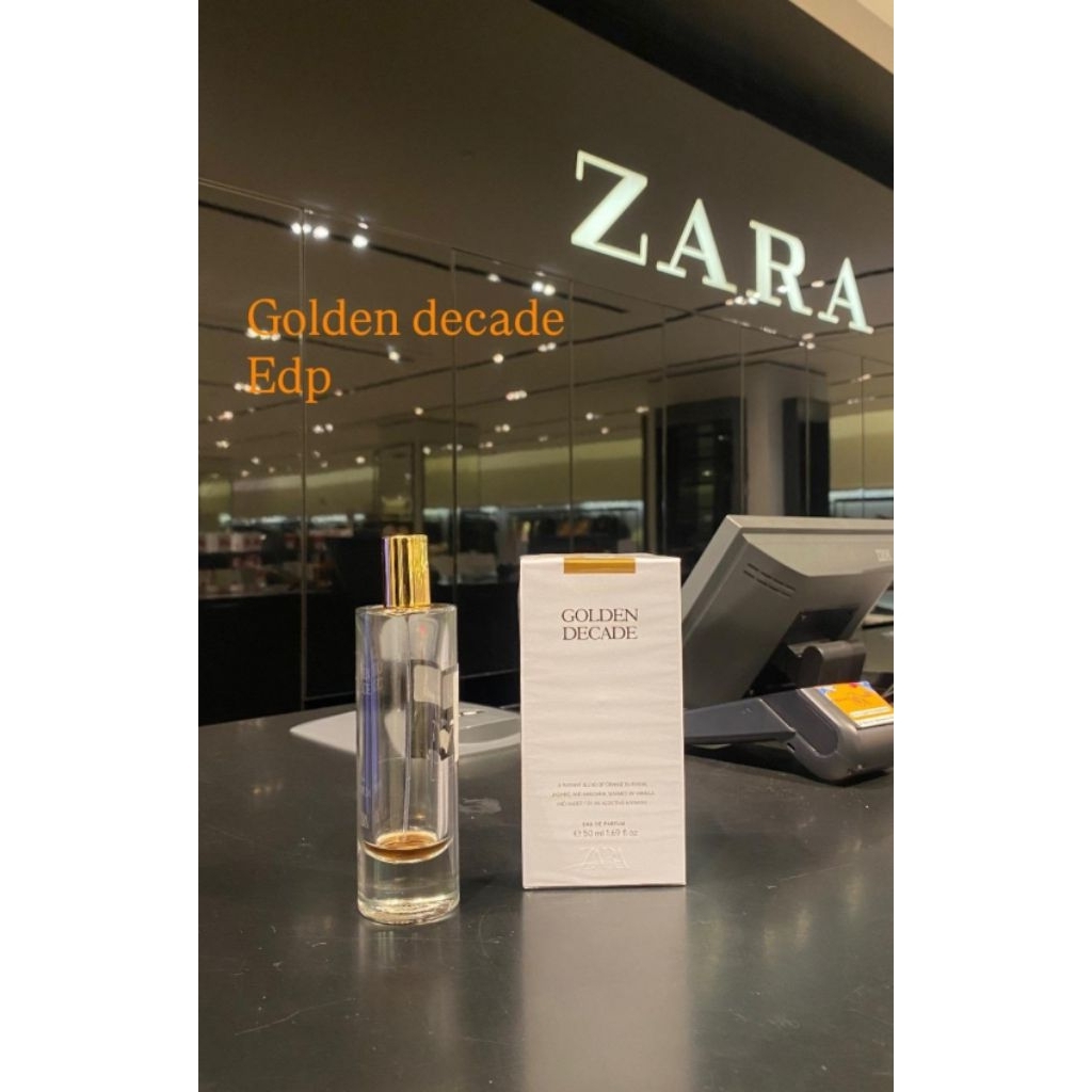 PARFUM ZARA EDP GOLDEN DECADE 80ML