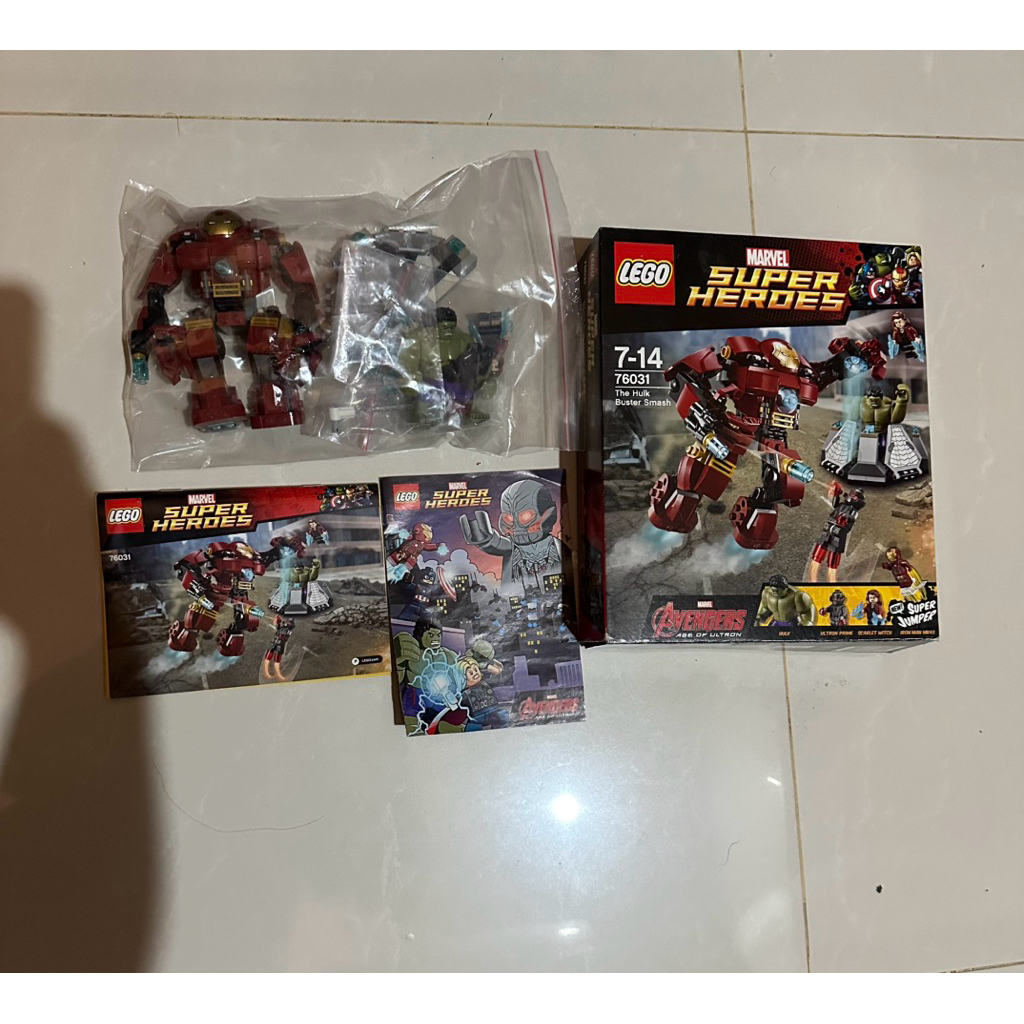 Lego Avengers 76031 - The Hulk Buster Smash Preloved