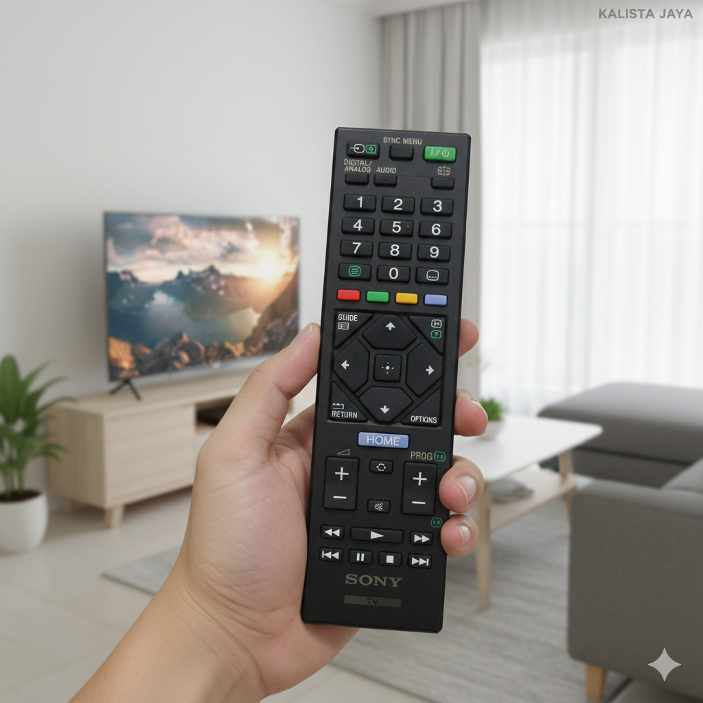 REMOTE REMOT TV LED LCD SONY RMT-TX110P ORIGINAL ASLI