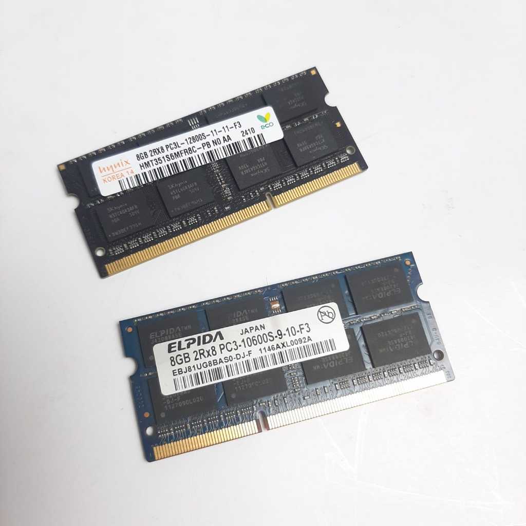 RAM Laptop Notebook DDR3 8GB Sodimm SKHynix Hynix 12800s 10600s Bekas