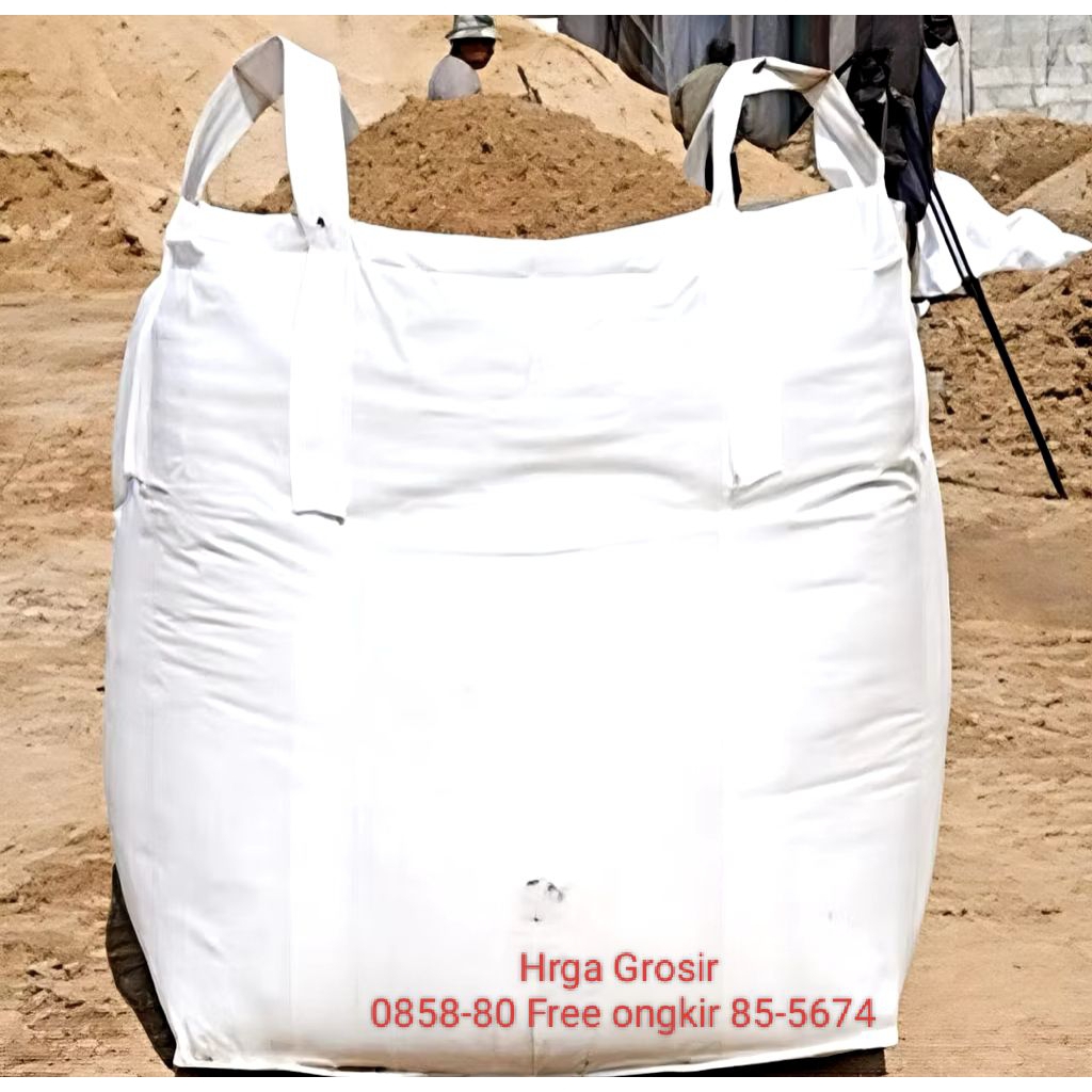 Jumbo Bag + plastik inner Kebutuhan Industri Kapasitas 1 Ton