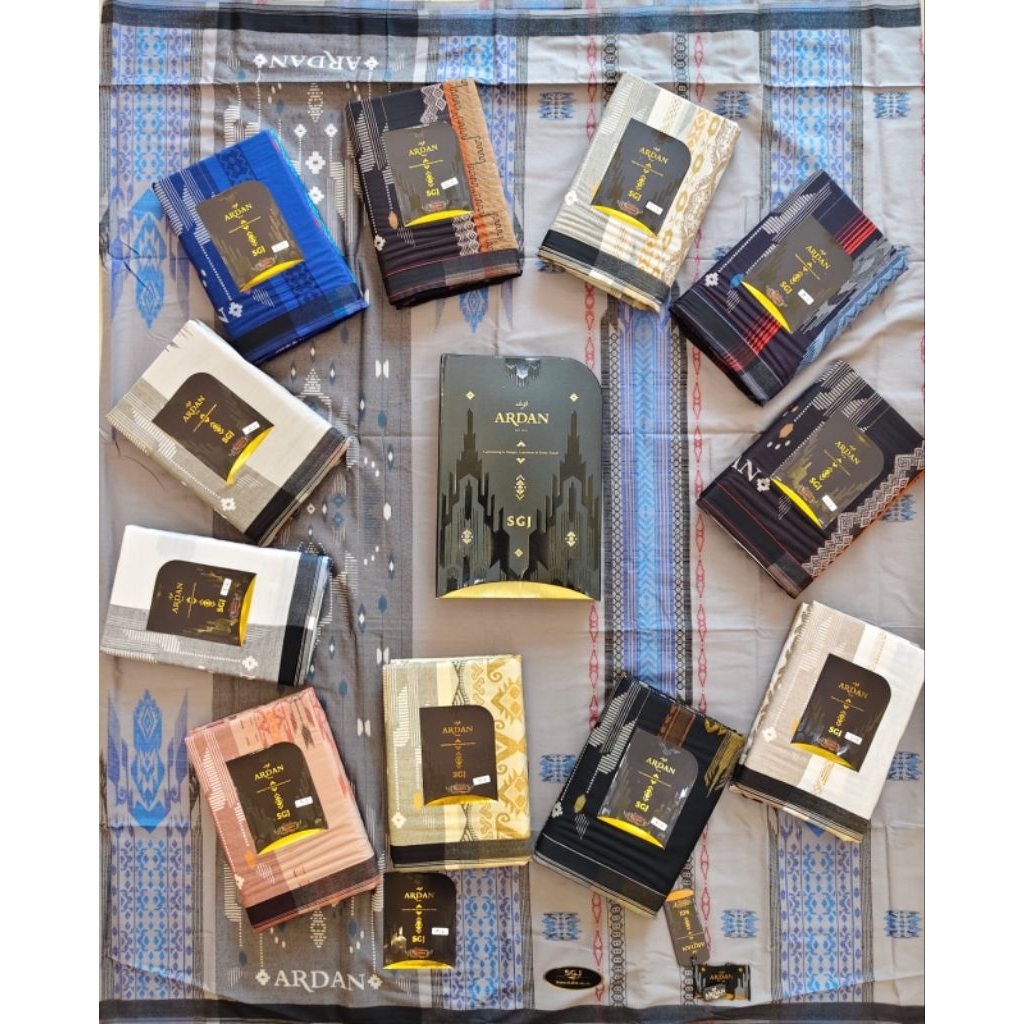 Ardan SGJ hitaman Gold dan WARNA GOLD || Sarung Ardan || Original Sarung