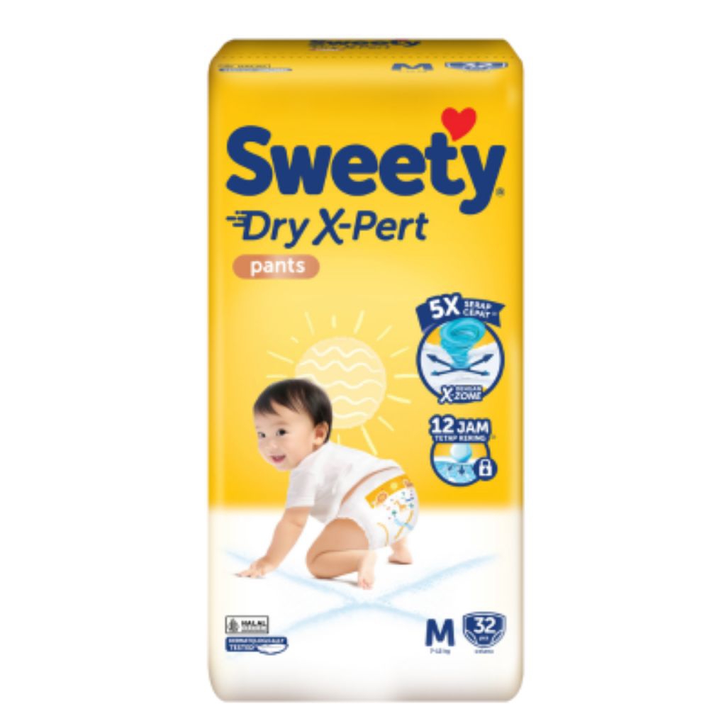 PAMPERS SWEETY M 32