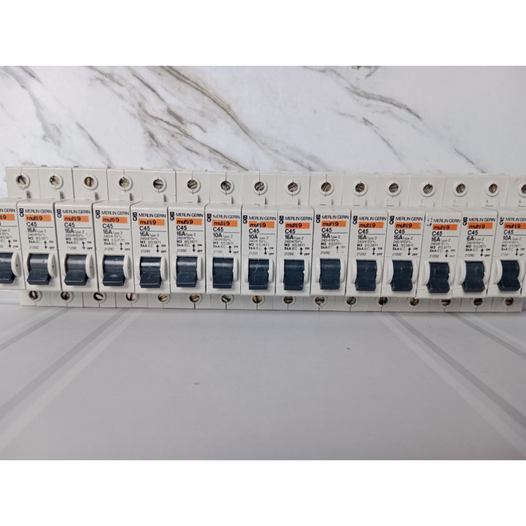 MCB 1PHASE MERLIN GERIN C45 ORIGINAL