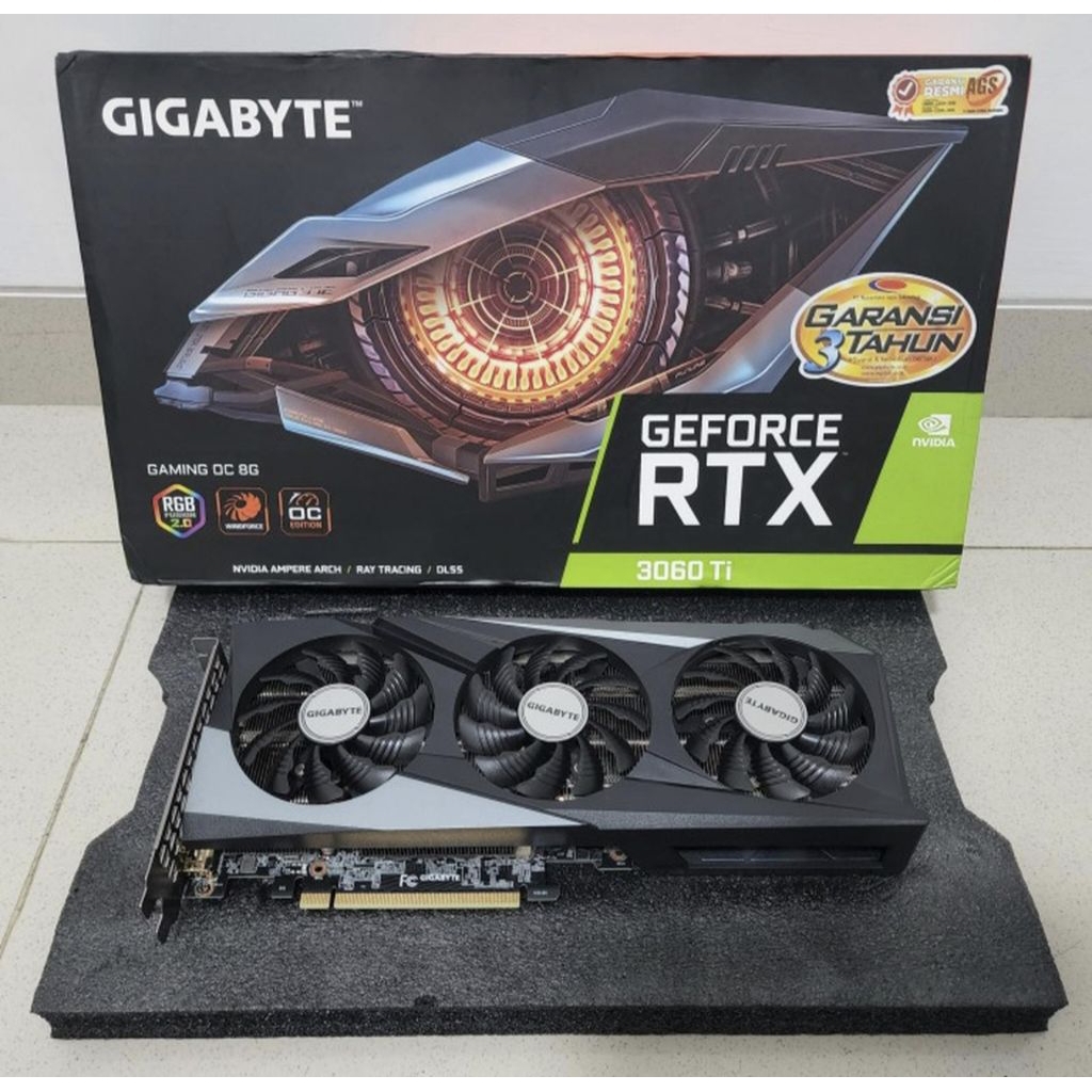 GIGABYTE RTX 3060 TI 8GB 3 FAN