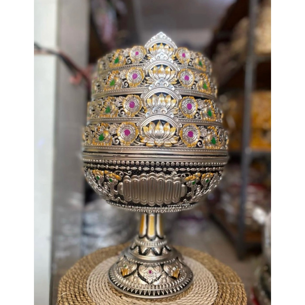 DULANG 4 TUMPUK BAHAN DASAR MELAMIN WARNA CANTIK DAN MEAH