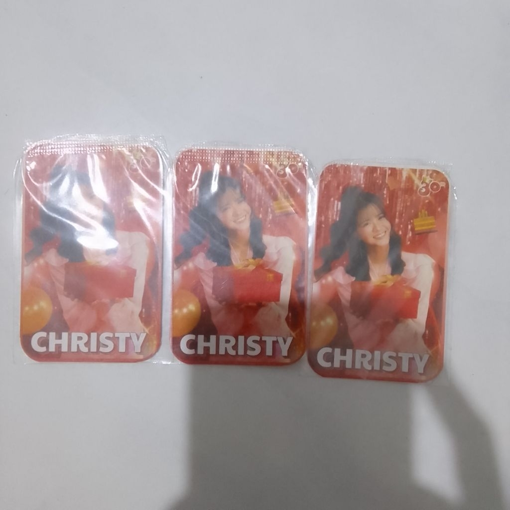 Photocard Tango JKT48 Christy