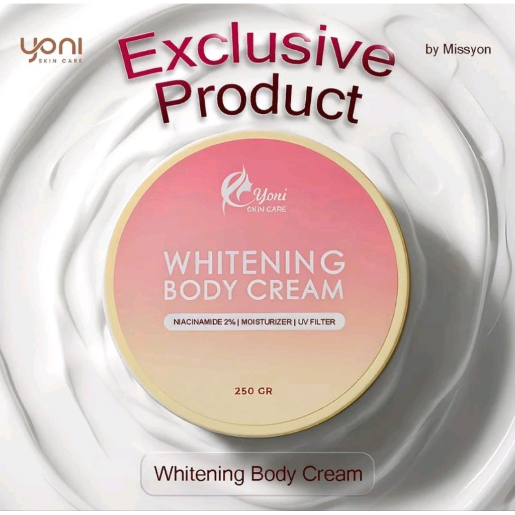 WHITENING BODY CREAM YONI SKINCARE