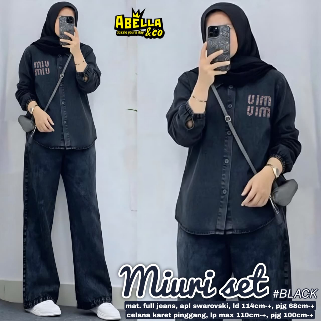 Pakaian Wanita HQ MIURI SET From AbELLA FASHION STORE