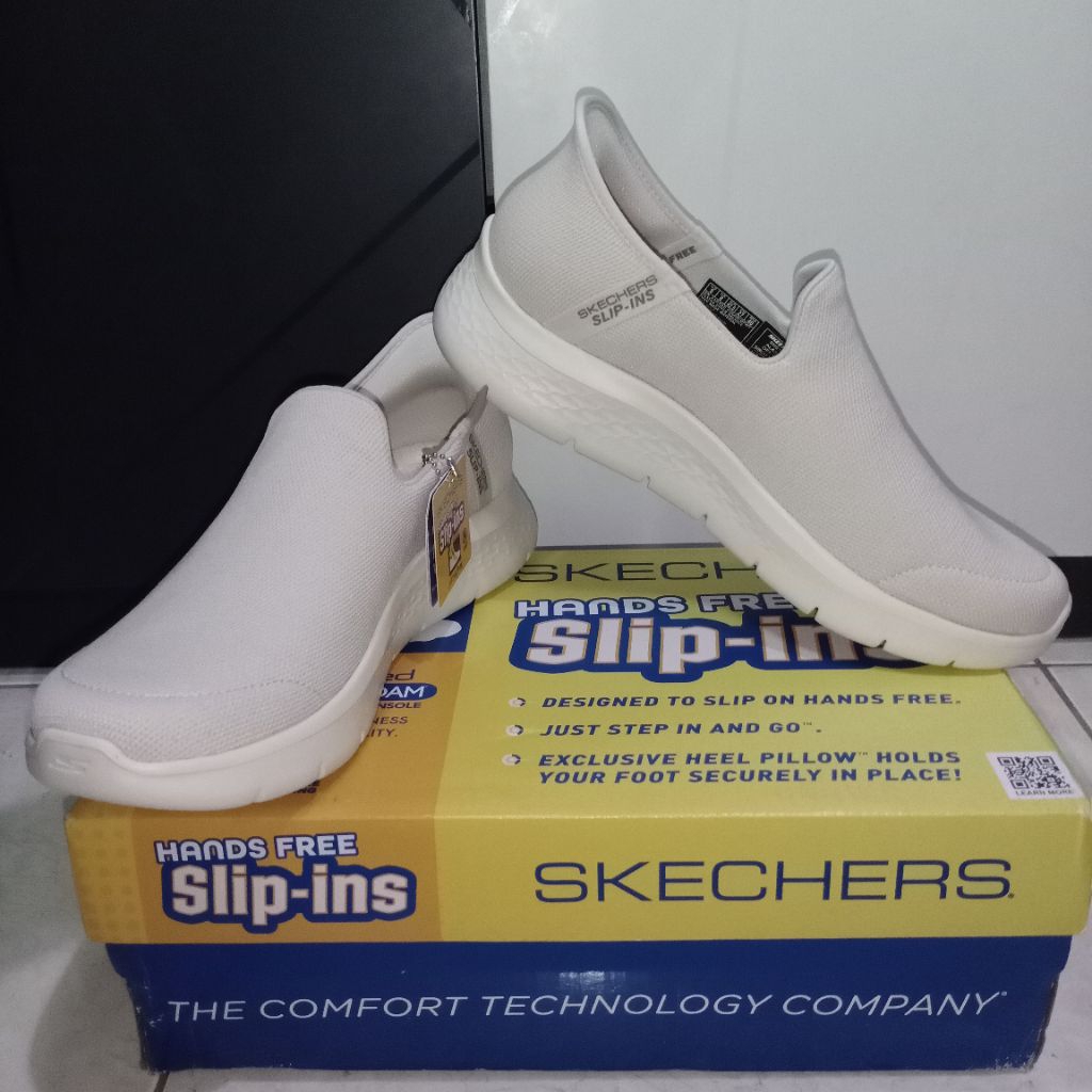 SEPATU SKECHERS SLIP-INS GO WALK FLEX - LOUIS SIZE 42,5 ORIGINAL