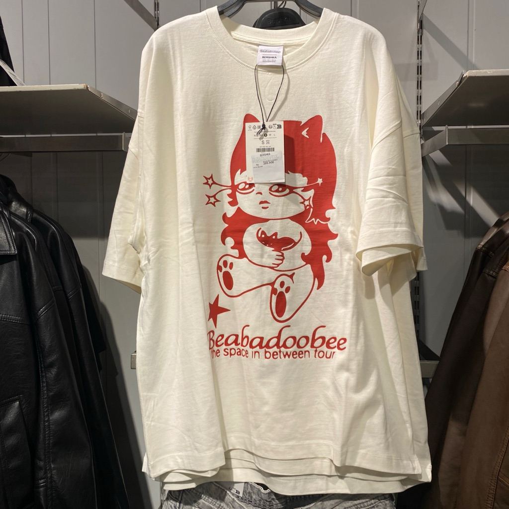 Jastip Bershka Tshirt Oversize Women