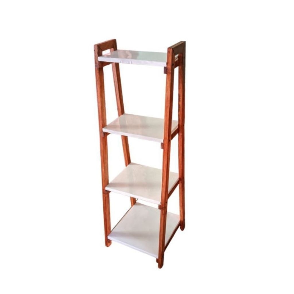 rak kayu serbaguna susun 4