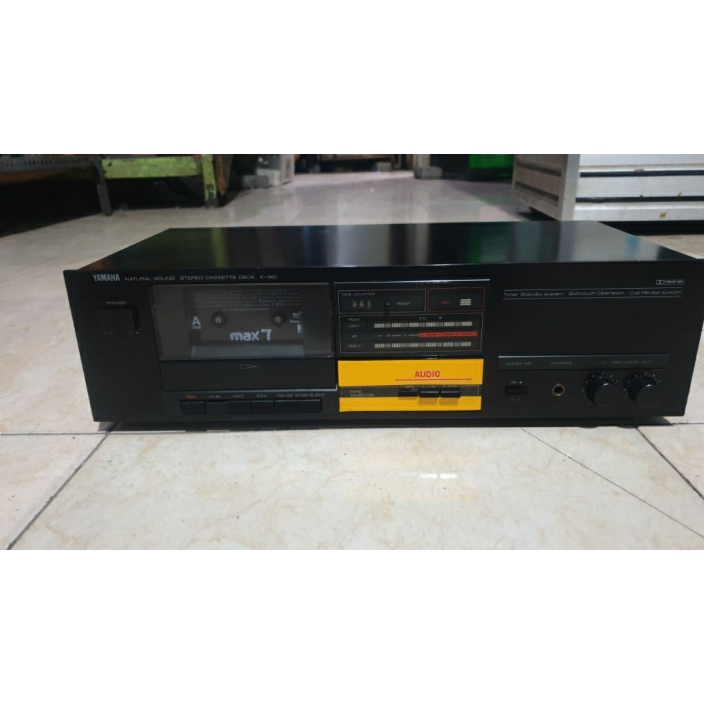 tape deck kaset pita vintage yamaha k-140 made in japan second bekas normal siap pakai sudah di tes