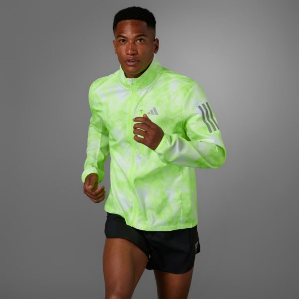 ADIDAS OWN THE RUN ALLOVER PRINT JACKET IL4797 ORIGINAL