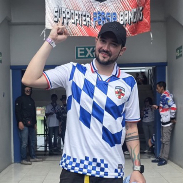 Jersey Viking Farmasi Biru Putih