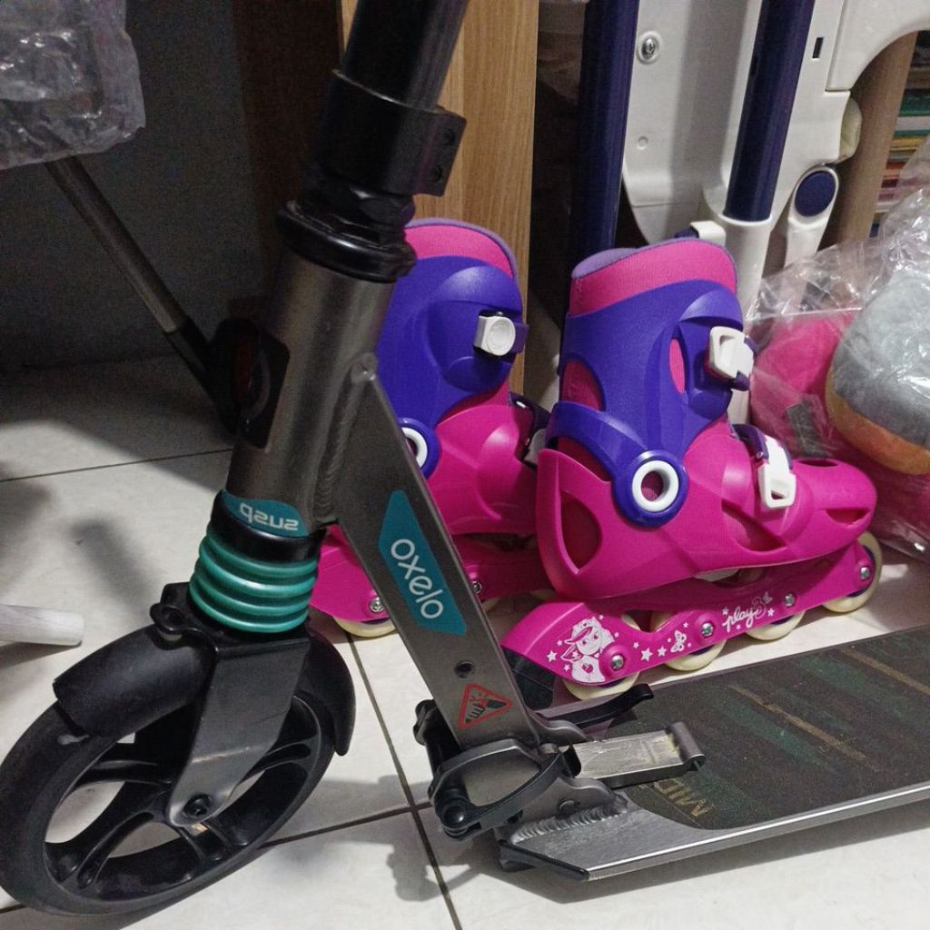 Split payment scooter Oxelo