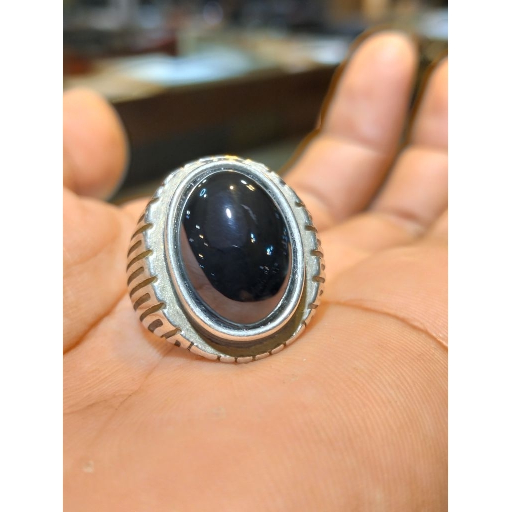 batu cincin akik kecubung tanduk