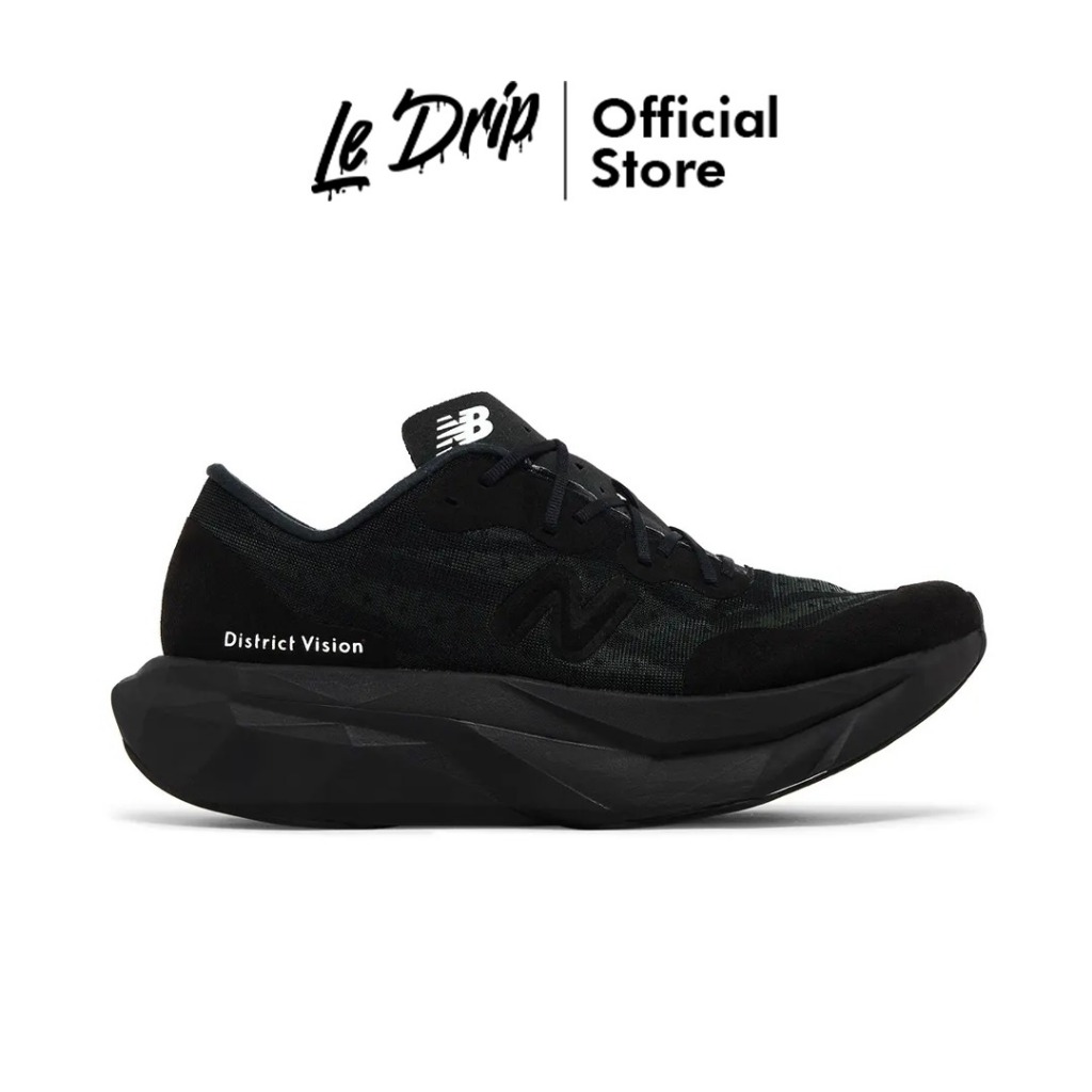 Sepatu New Balance NB FuelCell Supercomp Elite V4 District Vision Black Sneakers Running Olahraga Pr