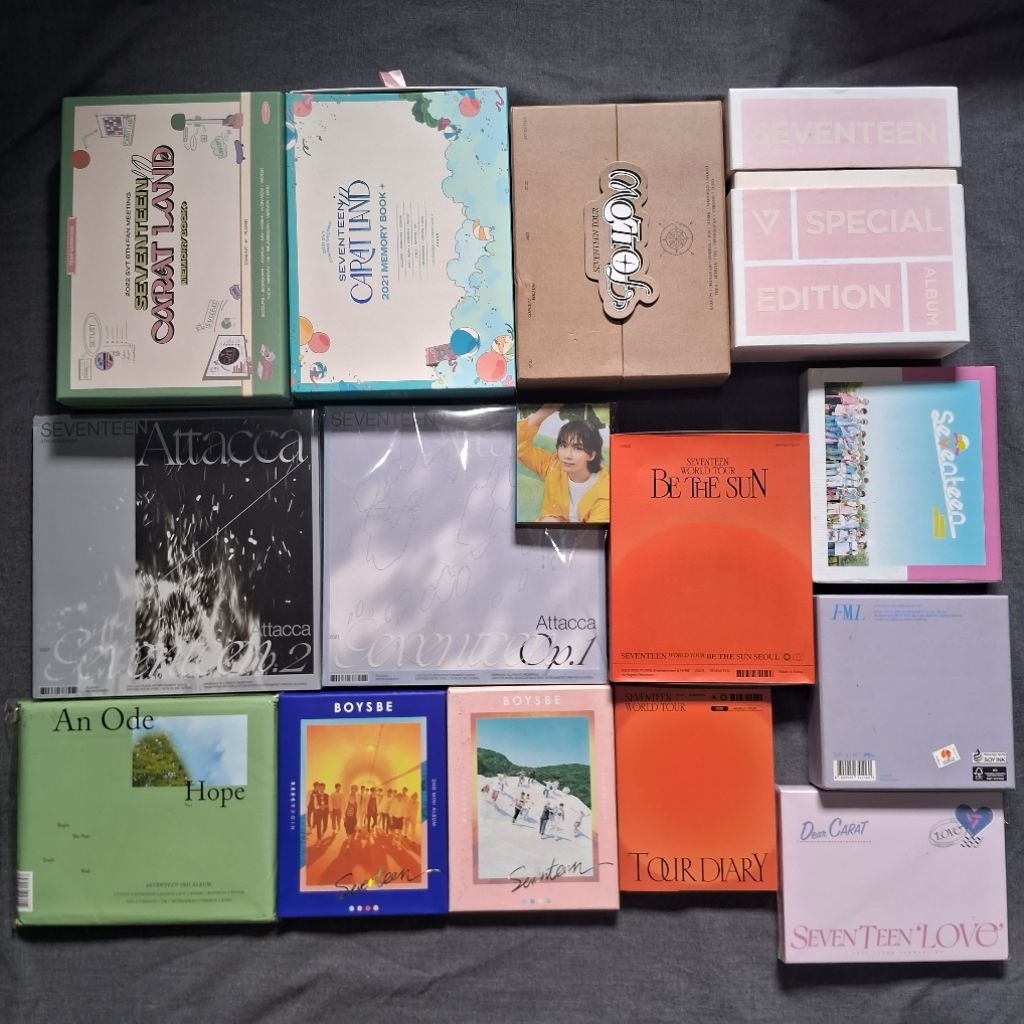 Album & Photobook (PB) Only Seventeen // carat land 2021 caratland 2022 carland 21 22 follow tour at