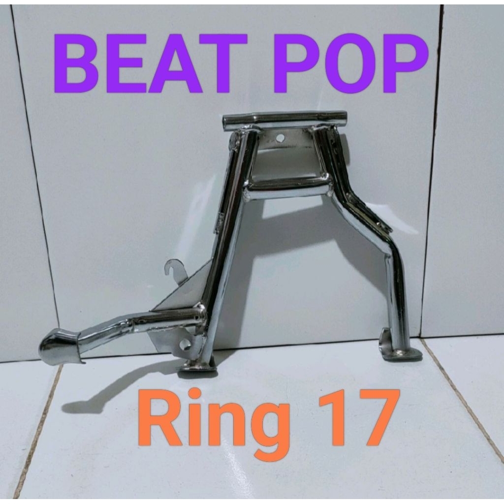 STANDAR TENGAH / STANDAR 2 CHROME BEAT POP RING 17